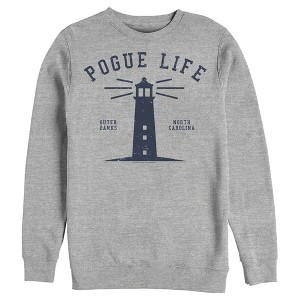 Men's Outer Banks Pogue Life Lighthouse Sweatshirt - 1 of 4