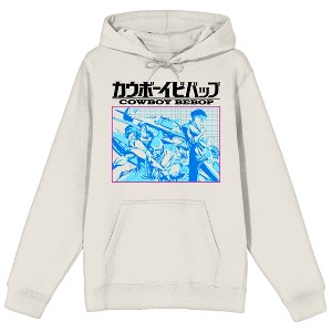 Cowboy Bebop Neon Group Shot Men's Tofu Sweatshirt - 1 of 3