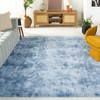 Rainbow Shag RBO100 Flatweave-Power Loomed Skid-Resistant Indoor Rugs - Safavieh - 2 of 4