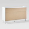 Saracina Home Mid Century Modern Solid Wood 9 Drawer Horizontal Dresser White - 3 of 4