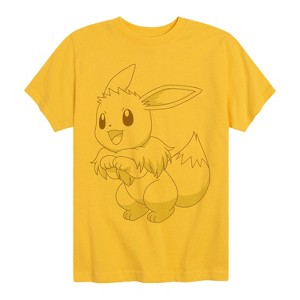 Boys' - Pokémon - Eevee Jump Short Sleeve Graphic T-Shirt - 1 of 4