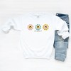 Simply Sage Market S.W.Smiley Flower Smiles Sweatshirt - 3 of 4