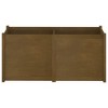 vidaXL Garden Planter Honey Brown 59.1"x19.7"x27.6" Solid Wood Pine - 3 of 4