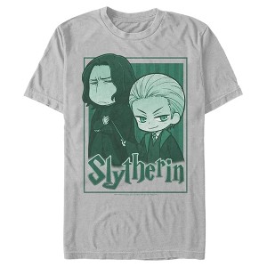 Men's Harry Potter Slytherin Cartoon Characters T-Shirt - 1 of 4