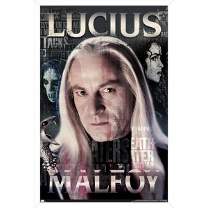 Trends International The Wizarding World: Harry Potter - Lucius Malfoy Framed Wall Poster Prints - 1 of 4