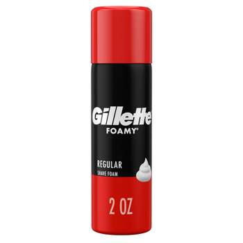 Gillette Foamy Men's Regular Shave Foam - Trial Size - 2oz
