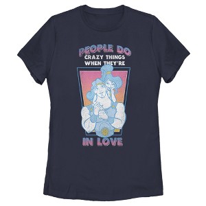 Women's Hercules Valentine's Day People Do Crazy Things T-Shirt - 1 of 4