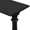 U_STYLE Vintage Sofa Table Console Table with Luxurious Pine Veneer and Elegance Vase-Leg Design - 3 of 4