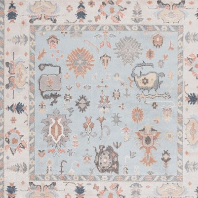 light blue/ivory grey