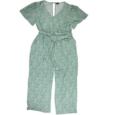 1.STATE Womens Floral Jumpsuit