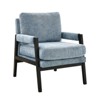 NicBex Accent Chair Modern Armchair Upholstered Living Room Chair Comfy Chair Lounge Chair with Wood Legs for Reading Room - 2 of 4