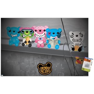 Trends International Deddy Bears - Lunch On A Skyscraper Unframed Wall Poster Prints - 1 of 4