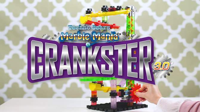 The Learning Journey Techno Gears Marble Mania Crankster 3.0 (100+ pieces), 2 of 6, play video