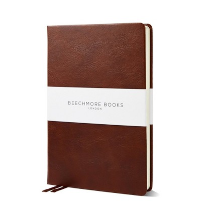 Beechmore Books Daily Planner - A5, Brown | Premium 2024 Diary ...