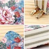 BEAFUP Credit Card Holder Wallet for Women,PU Leather Floral Card Organizer Case Zipper Multi-Card Slot,Multi-function Compact Size Coin Purse - 4 of 4