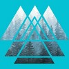 Men's Design By Humans Sacred Geometry Triangles - Misty Forest By Maryedenoa T-Shirt - 2 of 3