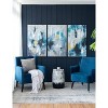 24"x40" Set of 3 Colleen Modern Abstract Wall Arts - A&B Home: Embellished Gold Streaks, Includes Mount Hardware - 4 of 4