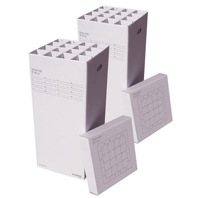 AOS Rolling Storage File Manager 37-2PK Stores Rolled Items Up to 36" in Length