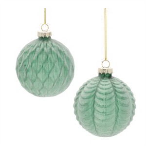 Frosted Glass Ball Ornament (Set of 12) - 1 of 4