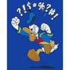 Seven Times Six Disney Mickey and Friends T-Shirt Men's Angry Donald Duck Short Sleeve Top Blue - 2 of 4