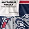 Gonzaga University Primary Logo Stripes Silky 50x60 Blanket, 1 Sided - 4 of 4