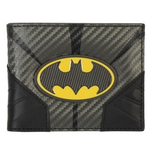 Mens Batman Metal Badge Bifold Wallet - 1 of 3