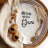 The Juniper Shop Hello World Giraffe Baby Bodysuit - 2 of 2