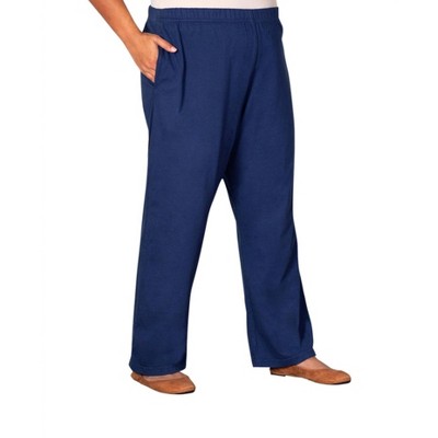 Women's Cotton Wide Leg Pants - Plus - On The Plus Side