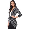 Rekucci Travel in Style Women's Essential Soft Knit Open Front Throw-Over Jacket – Versatile Travel & Layering Cardigan - 2 of 4