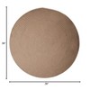 Colonial Mills Boca Raton - Cashew 3 Ft round Round Rug Indoor/Outdoor 100% Polypropylene - 2 of 4