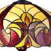 Chloe Lighting Adia Victorian Tiffany-Syle Dark Bronze 2 Light Table Lamp 16" Wide - 4 of 4