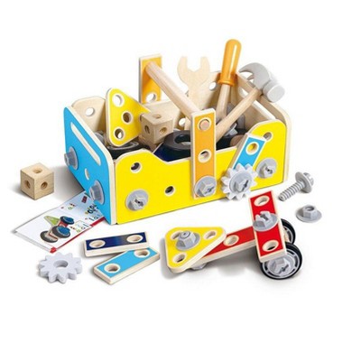 Hape Build-It Toolbox E3220 50pc