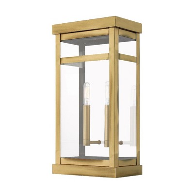Livex Lighting Hopewell 2 - Light Wall Light in  Antique Brass