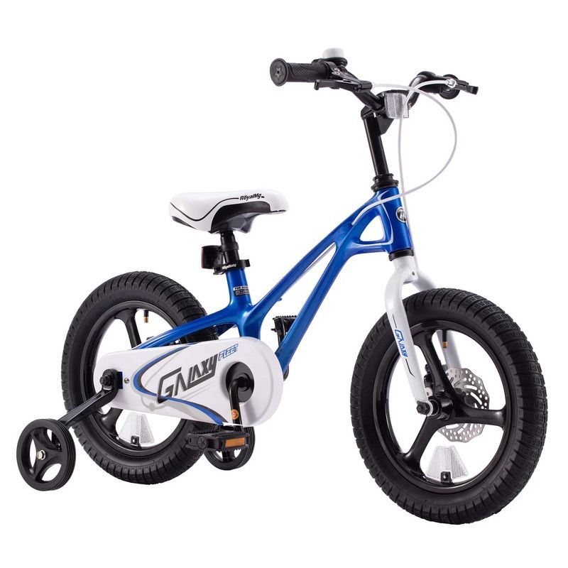 RoyalBaby RoyalMg Galaxy Fleet Children Kids Bicycle w/2 Disc Brakes and Kickstand, for Boys and Girls Ages 5 to 9, 1 of 7