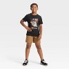 Boys' Short Sleeve Burger Planet Graphic T-Shirt - Cat & Jack™ Black - 4 of 4