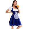 Women's Velvet Knee-Length Mock Three-Piece Mini Dress for Party - 3 of 4