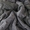 Solid Color Checkered Cooling Blanket, Lightweight & Breathable Summer Quilt, Washable Cooling-Tech Fabric, 59"x79", Grey - 4 of 4