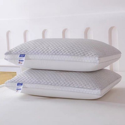 DSVIMOY Support Pillow Cooling Breathable Tofu Pillow with Neck Support for All Sleepers, Gray, 13.78"*9.84"*6.69"