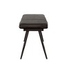 NicBex Modern 54" Bedroom Bench Leather Upholstered Accent Stools with Cushioned Top for Bedroom and Entryway - 4 of 4