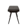 NicBex Modern 54" Bedroom Bench Leather Upholstered Accent Stools with Cushioned Top for Bedroom and Entryway - image 4 of 4