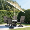 Aoodor 9FT Outdoor Patio Umbrella, Outdoor Market Table Umbrella with 8 Sturdy Ribs, Push Button Tilt and Crank - 2 of 4