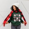 Simply Sage Market Women's Graphic Sweatshirt Coquette Santa Chart - 2 of 4