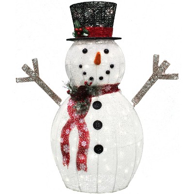 Joiedomi 3ft Cotton Snowman Led Yard Light : Target