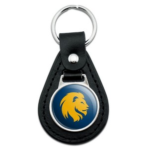 East Texas AM Primary Logo Black Leather Keychain - 1 of 4