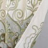 RT Designer Collection Betsy Macrame Rod Pocket Curtain Panel 52" x 84" Sage - 4 of 4
