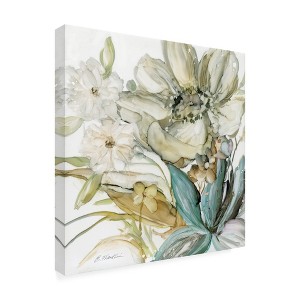 Trademark Fine Art -Elizabeth Franklin  'Sea Glass Garden Ii' Canvas Art - 1 of 4