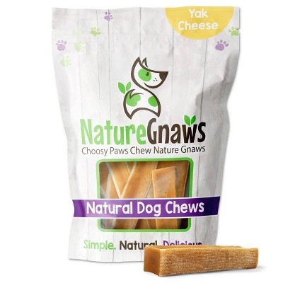 Nature Gnaws Medium Yak Cheese Dog Treats - 4ct