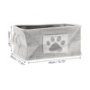 Unique Bargains Foldable Cartoon Pattern Laundry Basket 1 Pc - 3 of 4