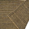 HomeRoots 2' X 3' Black And Brown Jute Striped Hand Woven Area Rug - 4 of 4