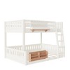 Bellemave Bunk Bed with Ladder and Guardrails, Pegboard and bookshelf - 4 of 4